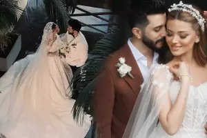 Nəzrinlə Mərdanın toy çəkilişindən ilk görüntülər