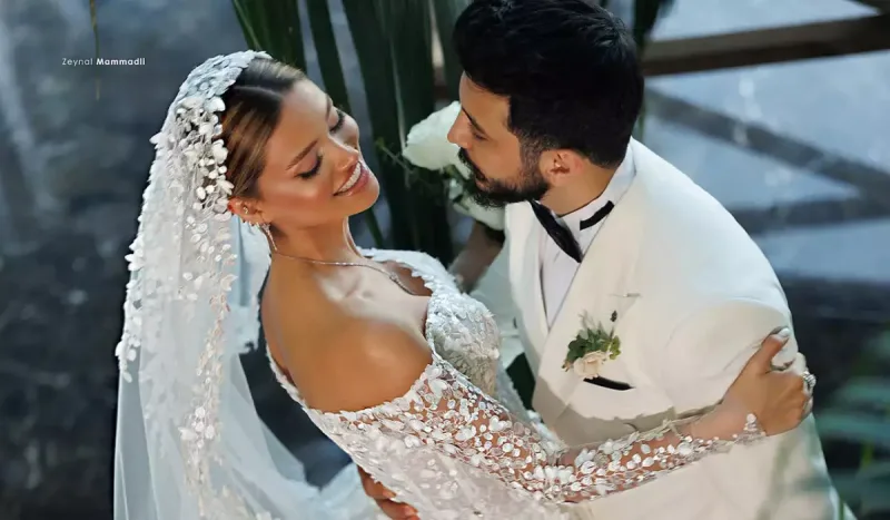 Toy fotolarını paylaşdı