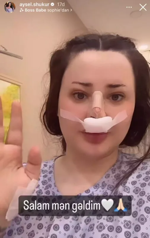 Aysel Şükür instaqrama qayıtdı