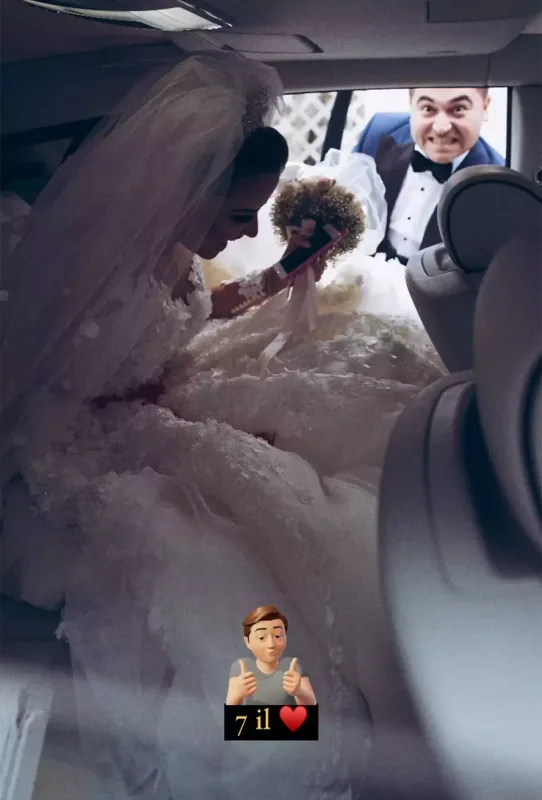 Evliliklərinin 7-ci ilini qeyd edirlər...