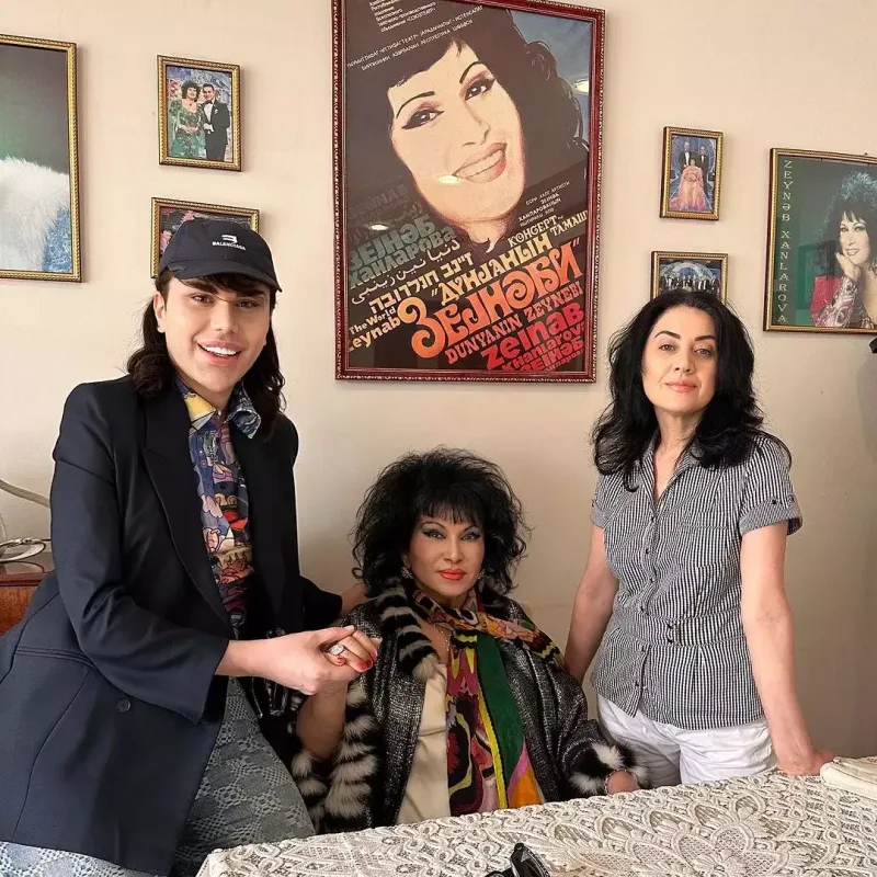 Zeynəb Xanlarovanın yeni görüntüsü!