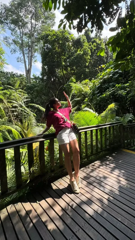 Sevinc Balidə istirahətdə