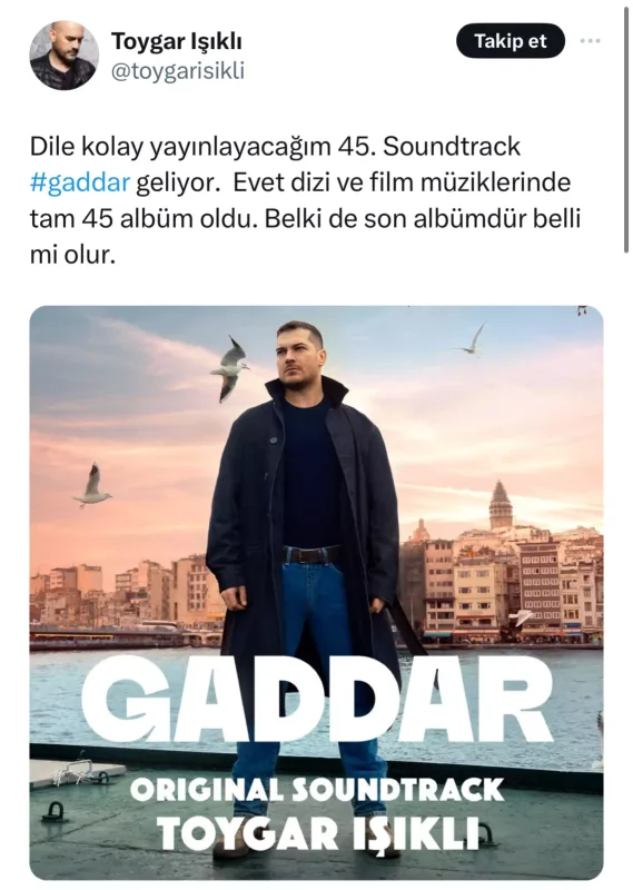 “Gaddar”la karyerasını sonlandırır?