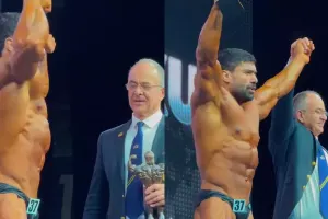 Xanəndə Bodibildinq üzrə qalib oldu!