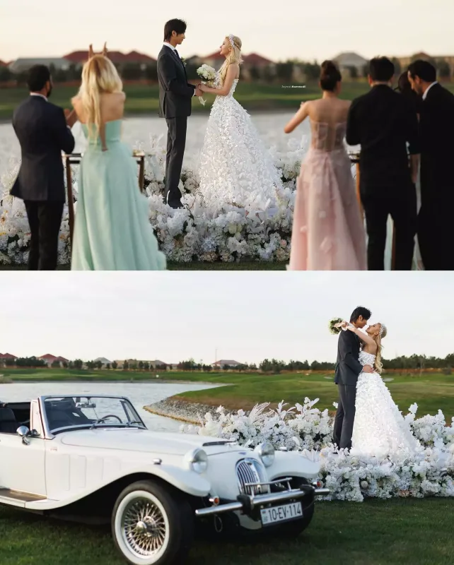 Azərbaycanlı model koreyalı bəylə ailə qurdu