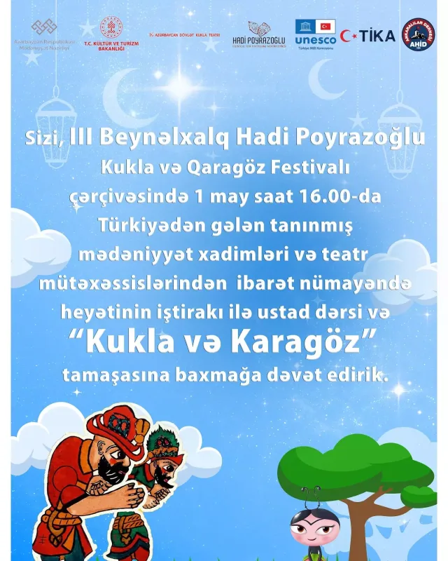 Kukla Teatrında “açıq qapı” saatı keçiriləcək