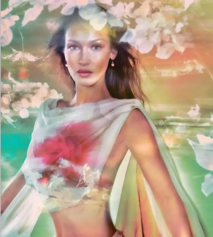 Bella “Dior” libası ilə diqqət mərkəzində