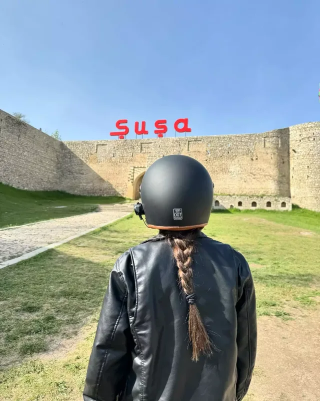 Bakıdan Şuşaya qədər motosikletlə getdi