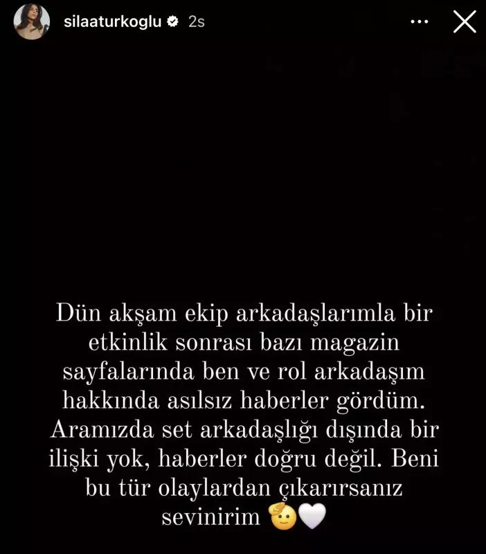 “Kızılcık şerbeti”nin ulduzu eşq xəbərlərinə cavab verdi