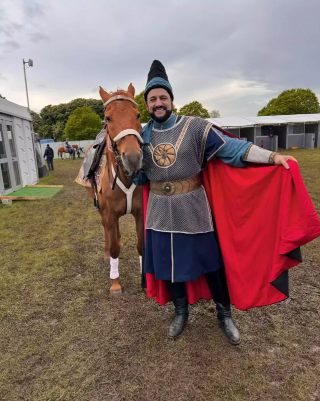 Elçin Quliyev, Yusif Eyvazov və Kral Çarlz bir arada