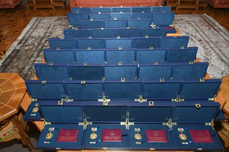 Mədəniyyət nümayəndələrinə medallar təqdim edildi