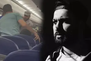 Təyyarədə dava düşdü, 4 saat çıxa bilmədilər