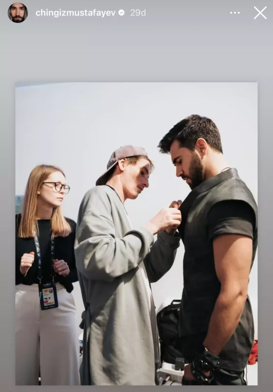 Çingizdən Avroviziya paylaşımı