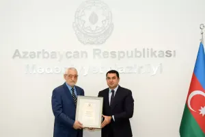 Xalq artisti ilə Nazirin görüşü oldu