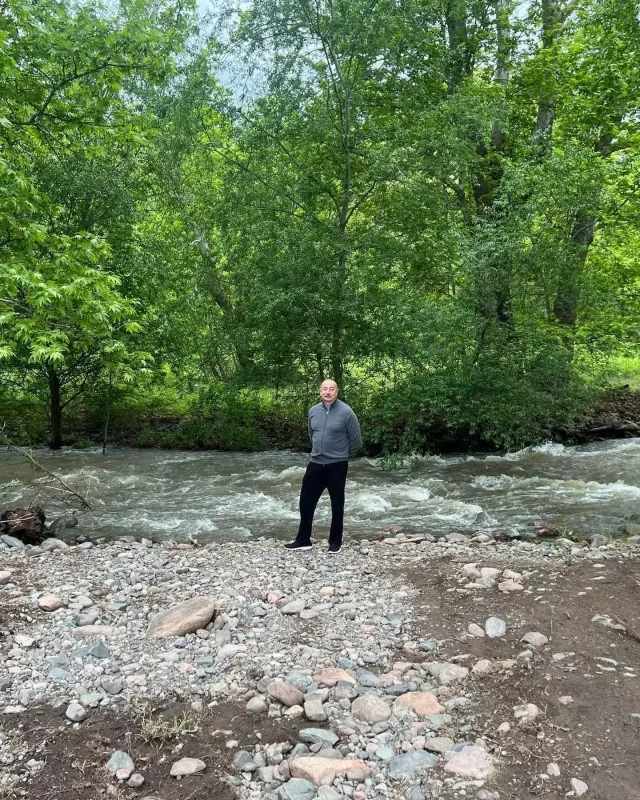 Mehriban Əliyevanın Zəngilandan paylaşımları...