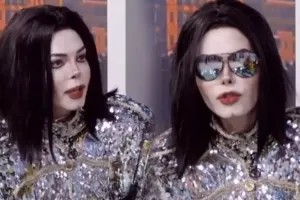 Əməkdar artist Maykl Cekson obrazında!