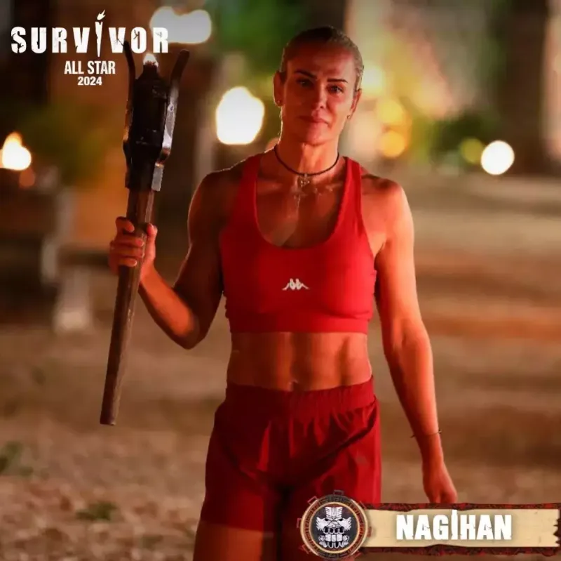 Nagihan “Survivor”a vida etdi
