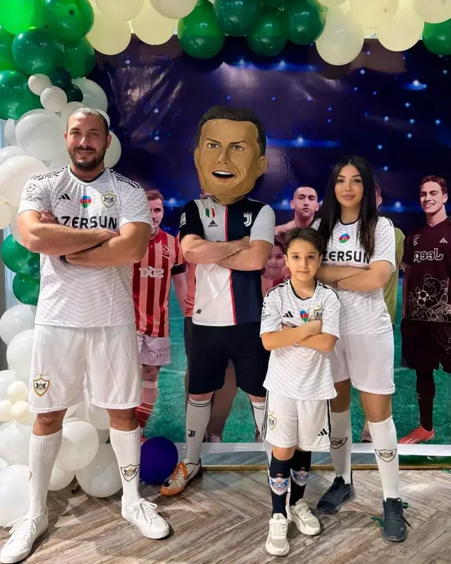 “Qarabağ” konseptli doğum günü etdilər