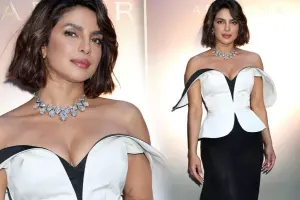 Priyanka Çopra 74 milyonluq boyunbağı ilə gündəmdə