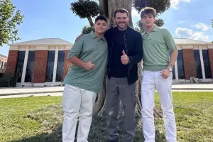 Emin Ağalarov oğulları ilə