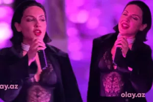 Aiseldən iddialı libas!