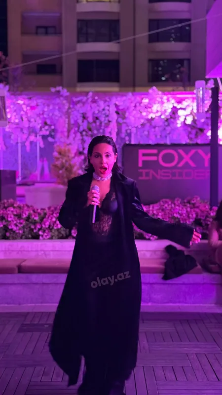 Aiseldən iddialı libas!