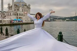 Xatun “Boğaz”da ağlar içində