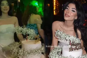 30 yaşını qızlar partisində qarşıladı