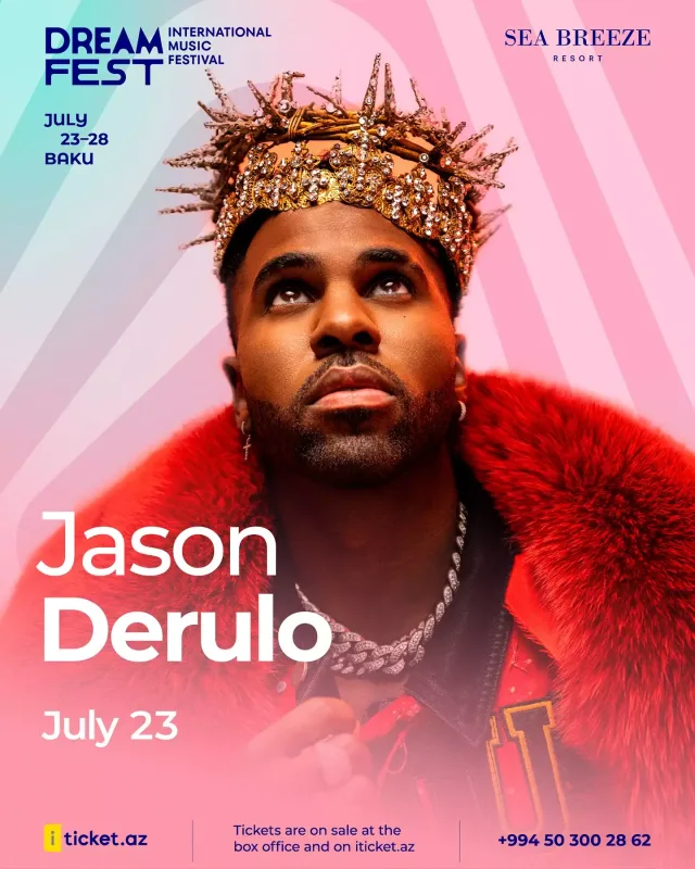 Ceyson Derulo Bakıya gəlir!