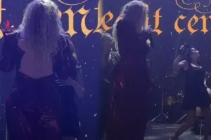 Roza və Dilarədən rəqs...