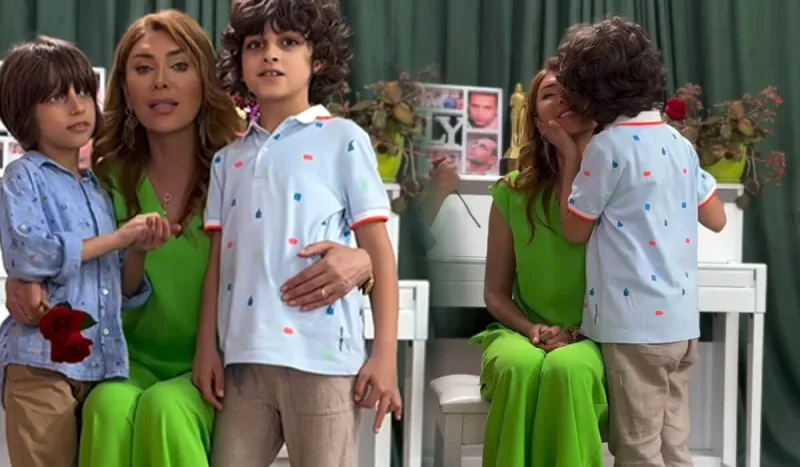 Övladlarından Xoşqədəmə bayram təbriki