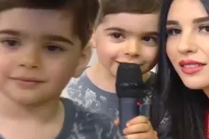Oğullarını ilk dəfə efirə çıxardılar