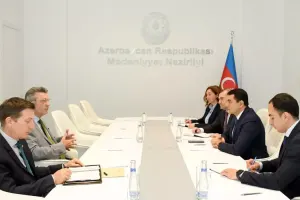 Mədəniyyət naziri Almaniya səfiri ilə görüşdü