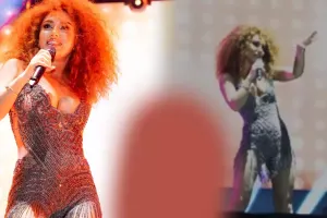 Əməliyyatdan sonra səhnədə!