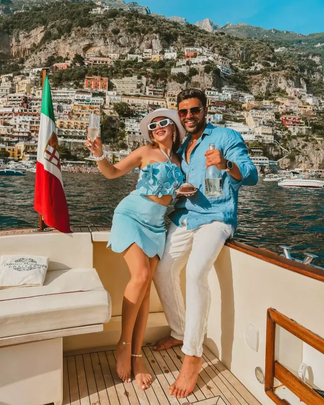 İtaliya tətilində ad günü!