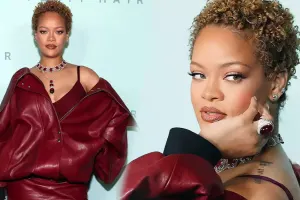 Rihanna yeni brendinin təqdimatında