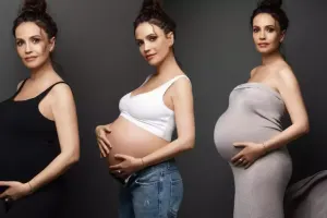 Aktrisa hamiləlik fotolarını paylaşdı