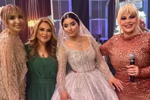 Elnarə Abdullayevanın qızının toyundan - Görüntülər