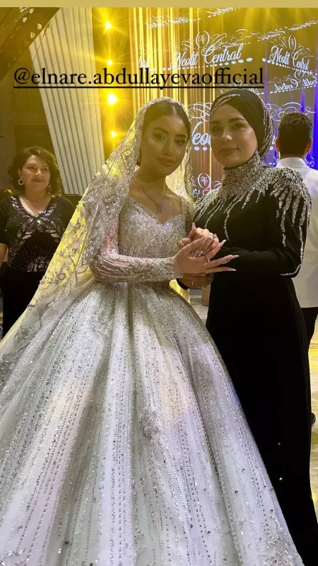 Elnarə Abdullayevanın qızının toyundan - Görüntülər