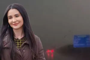 Yolda fırtınaya düşdülər…