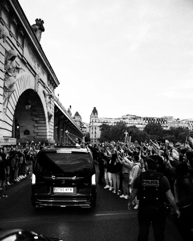 Maluma üçün Parisdə izdiham