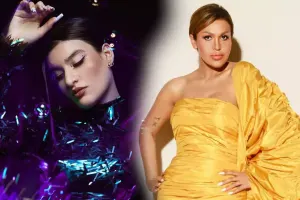 Rəqsanə kiçik qızıyla duet oxudu