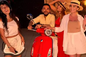 Faiqlə Dilarə Nigarın bağ evində!