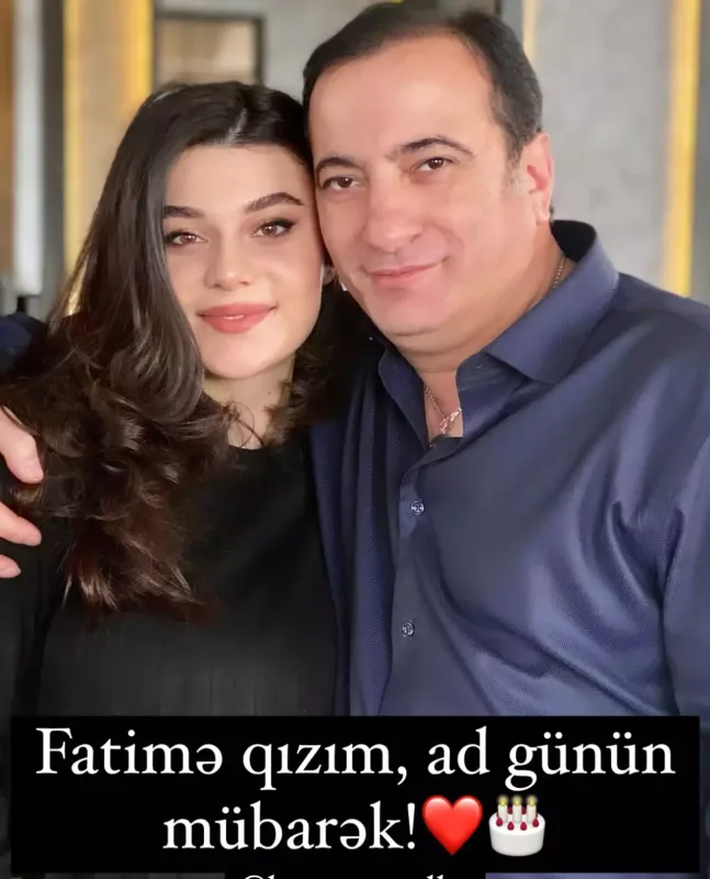 Xalq artistindən gəlini ilə bağlı paylaşım