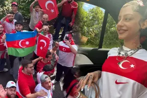 Azərbaycanlı reper Türkiyə-Portuqaliya matçında