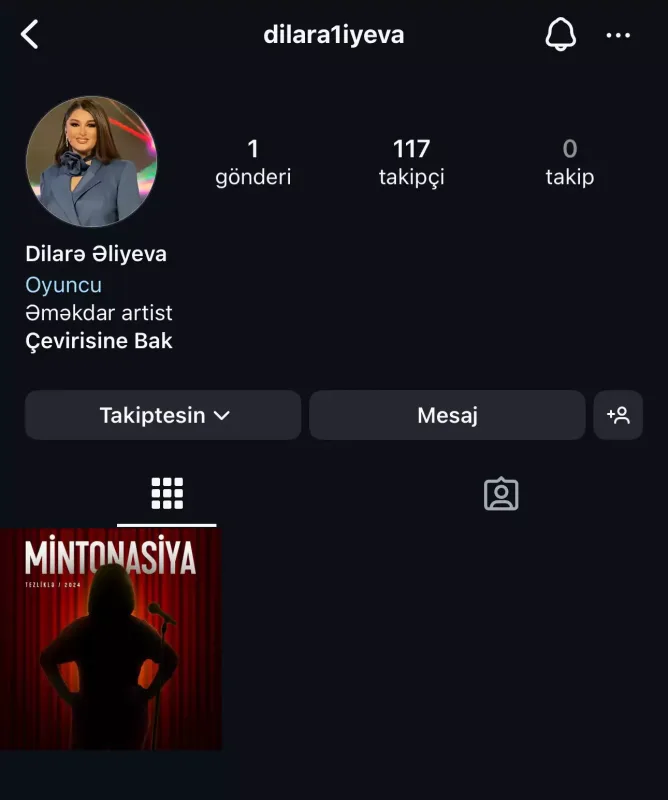 Dilarə Əliyevadan illər sonra ilk dəfə!