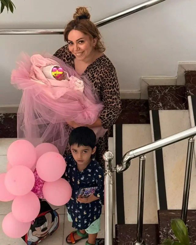 Leylanın ikinci övladı oldu