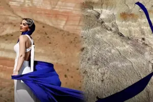 Arzunun 30 metrlik fatası diqqət çəkdi