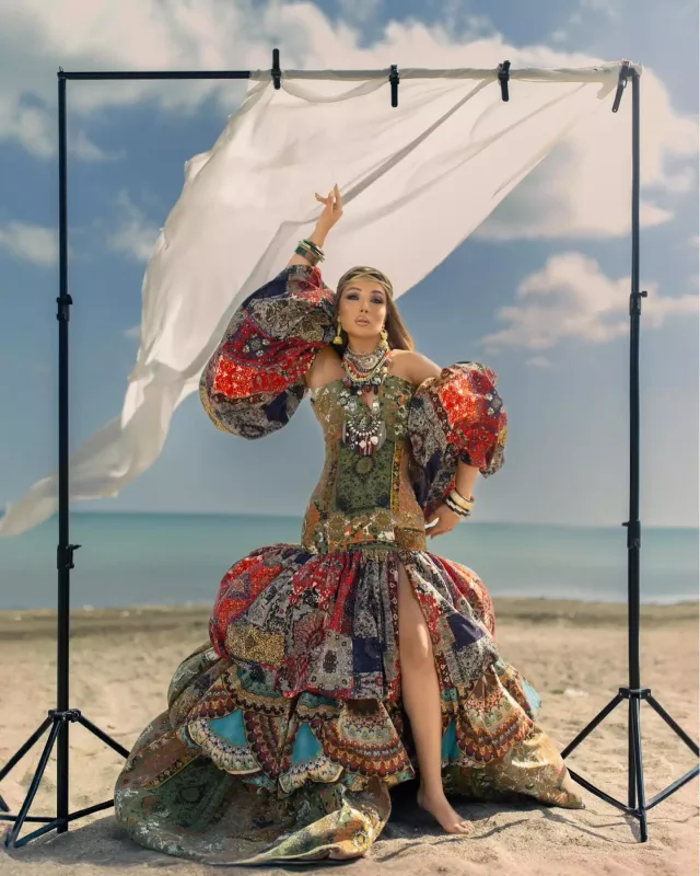 Günaydan dəniz kənarında fərqli çəkiliş!