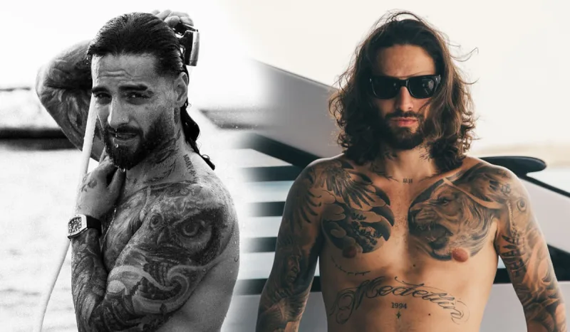 Soyunmağa doymayan Maluma